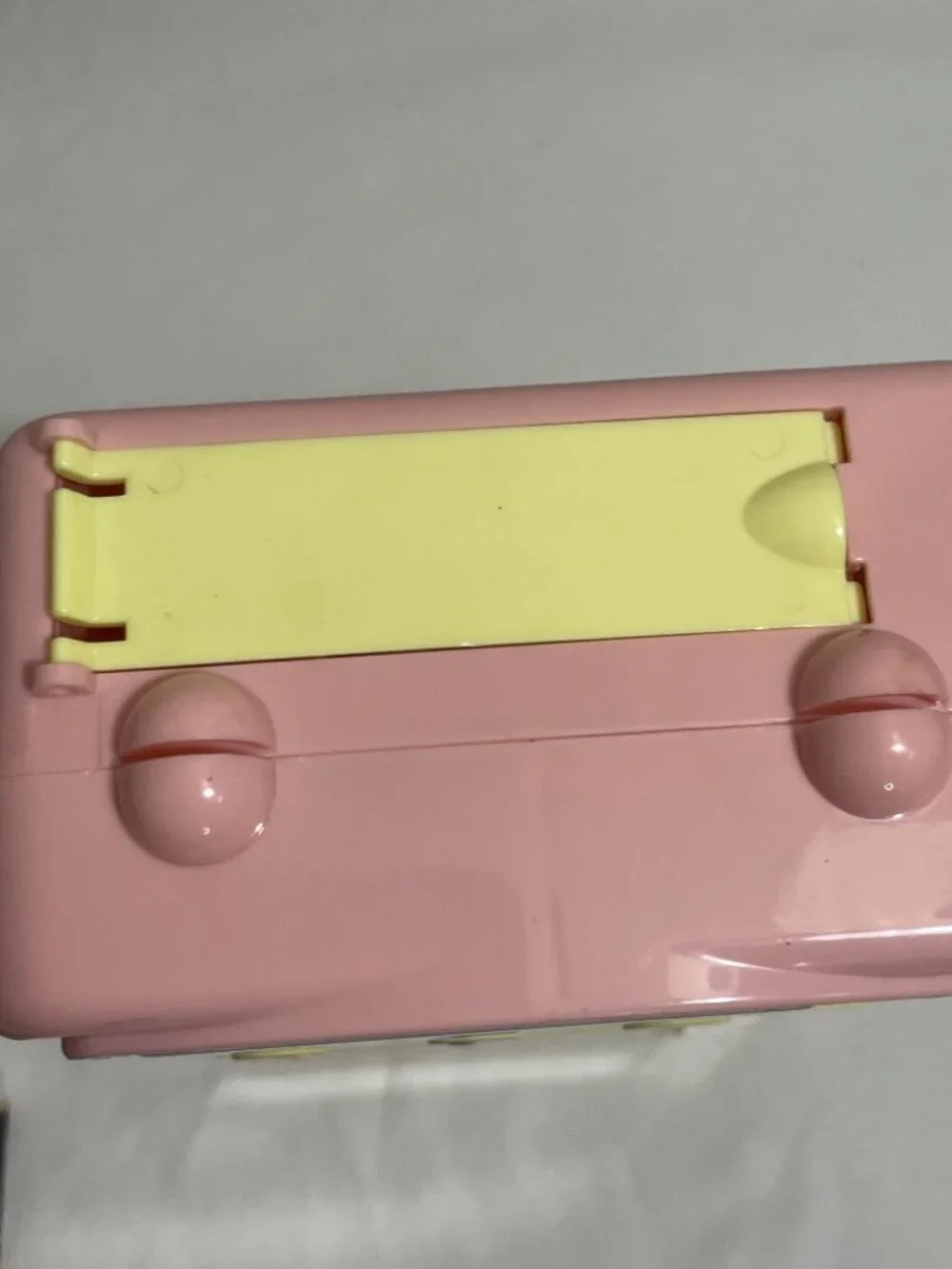 Retro Mini Toy Drink Vending Machine Pink w/ 1 Mini Soda Can RMS Int USA